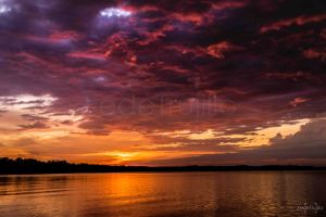 Bahia de jiquilisco- Landscape in El Salvador - digital copy for printing