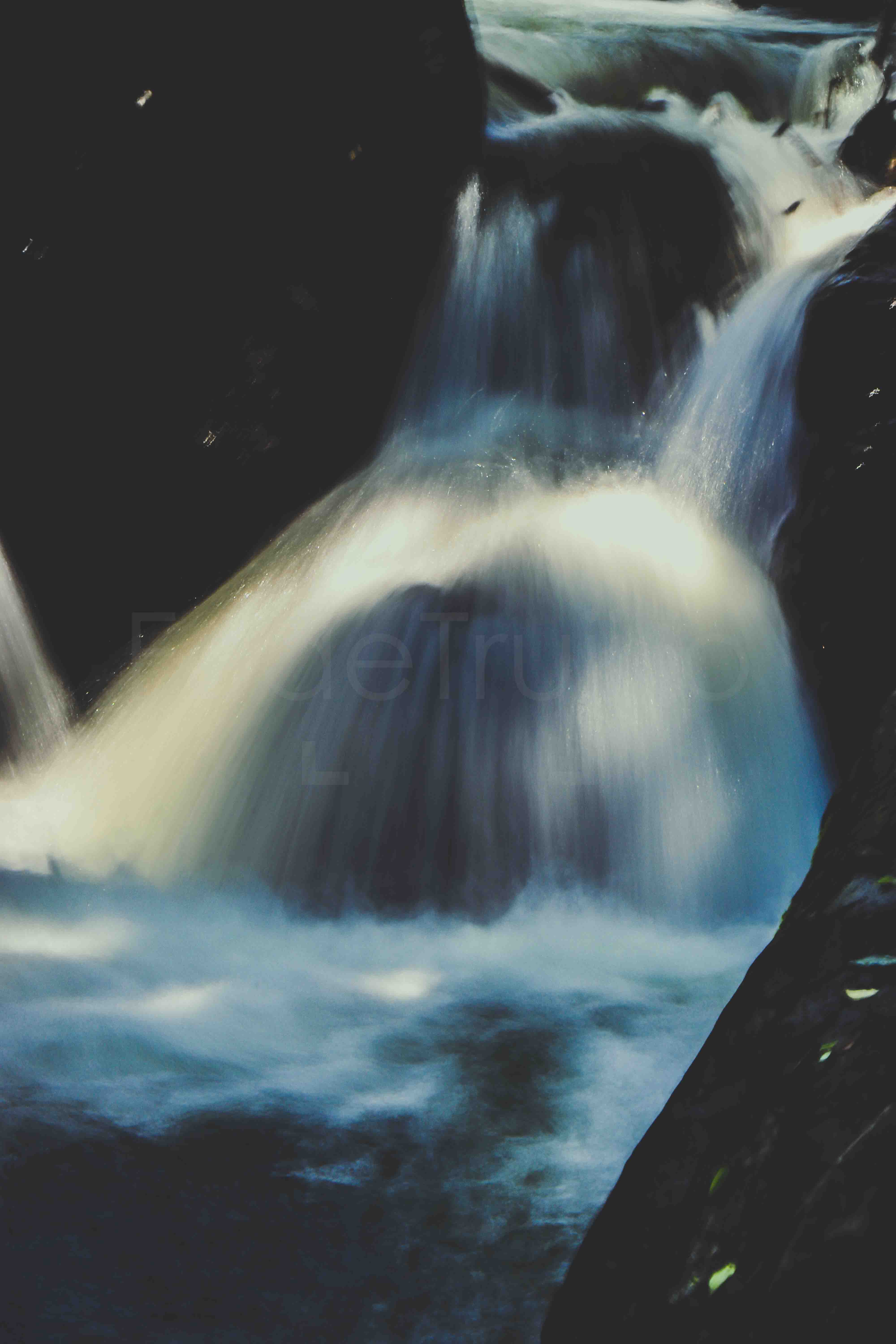 Waterfall in El Salvador - nature photography by Federico Trujillo - digital copy available for printing