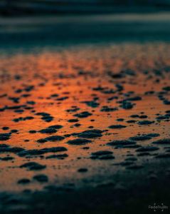 Sunset over Pacific Ocean, El Salvador - landscape photography by Federico Trujillo - digital copy for sale