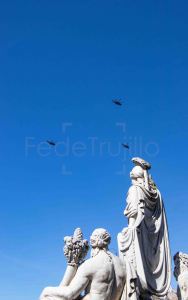 Statue in Rome, Italy - travel photography by Federico Trujillo - digital copy available for purchase